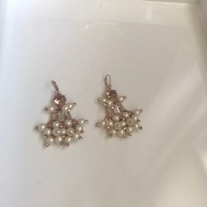 Kate Spade rose gold earrings